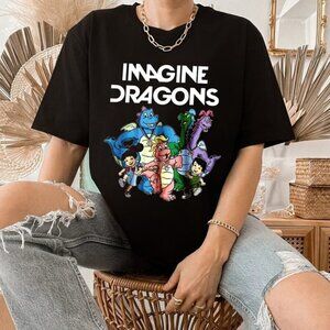 Imagine Dragons Mercury Tour 2022 Funny Cartoon Rock Fan Unisex T-Shirt